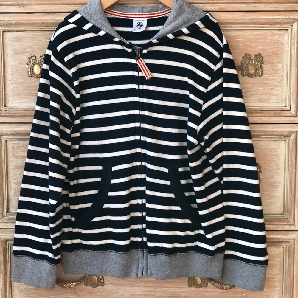 Petit Bateau Zip Hoodie